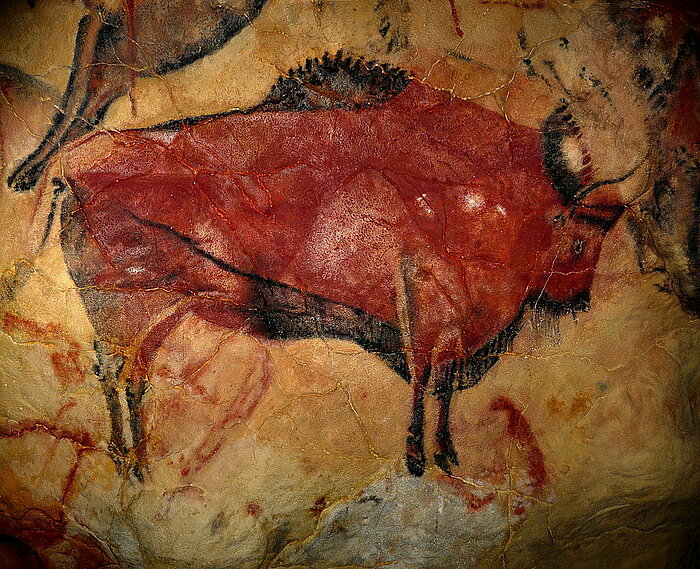 Malerei aus der Höhle von Altamira
