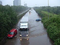 Überschwemmung in Irland