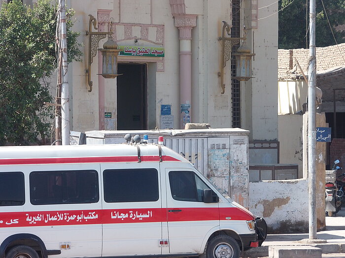 Krankenwagen in Ägypten
