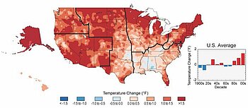 Klima Erwärmung USA