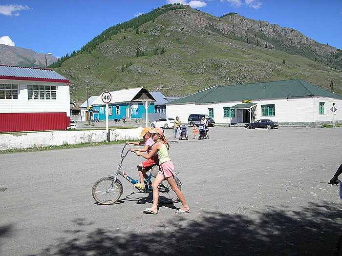 Kinder aus Aktash, Altai