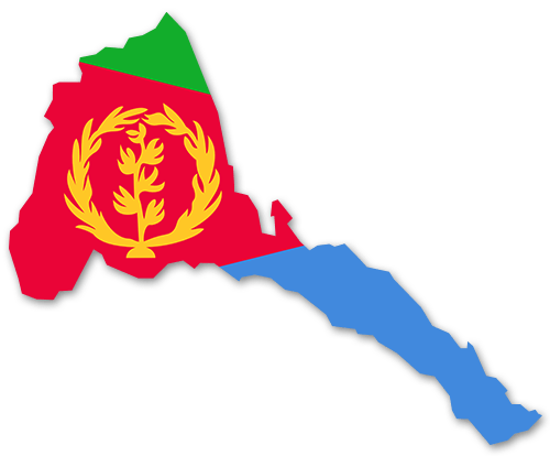 Eritrea Umriss