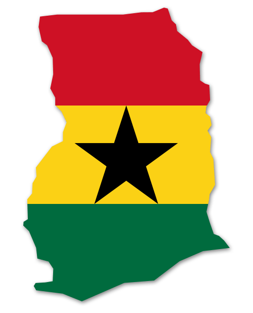 Ghana Umriss