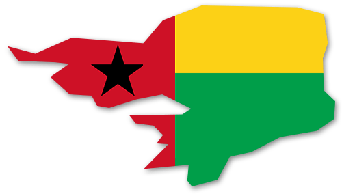 Guinea-Bissau Umriss