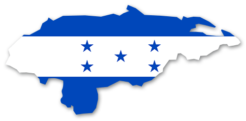 Honduras Umriss