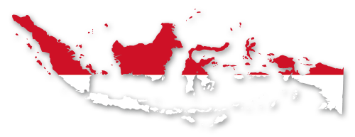 Indonesien Umriss