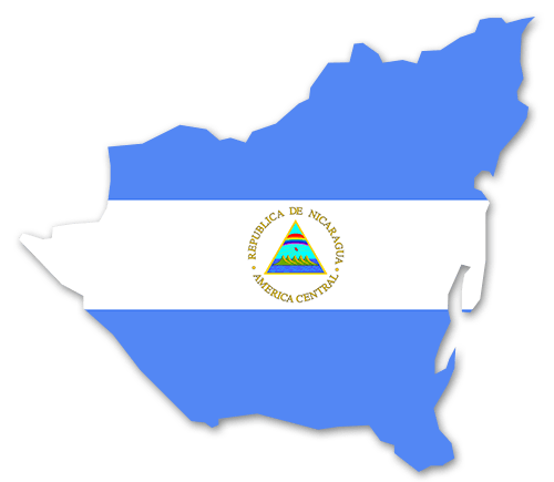 Nicaragua Umriss