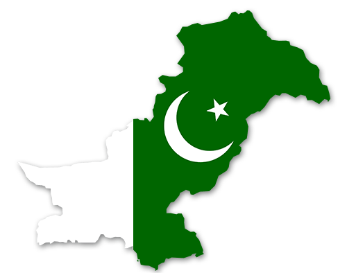 Pakistan Umriss