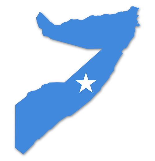 Somalia Umriss