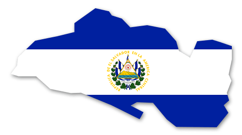 El Salvador Umriss
