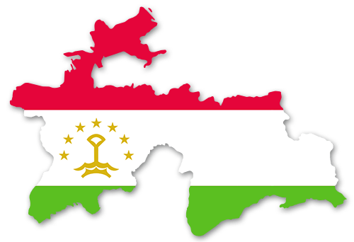 Tadschikistan Umriss